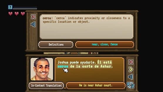 Newcomer: A Language Learning RPG — screenshot 5