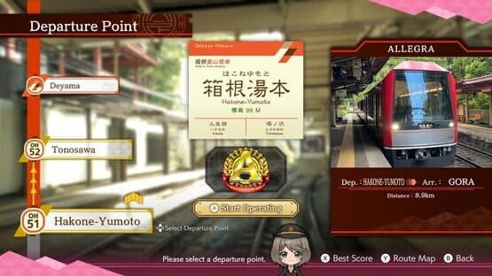 Japanese Rail Sim: Hakone Town of Natural Beauty and Hot Springs — screenshot 5