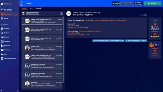 Pro Basketball Manager 2025 — screenshot 6
