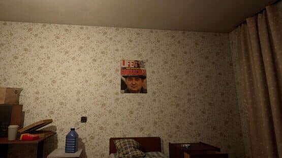 Russian Train Trip 3: Gorbachev's Posters In The Apartment — screenshot 3