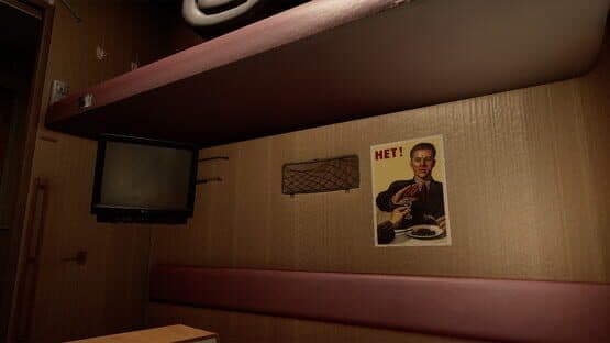 Russian Train Trip 3: Posters In The Train Car — screenshot 1