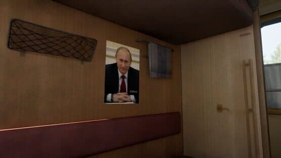 Russian Train Trip 2: Putin's Posters in the Train Car — screenshot 2