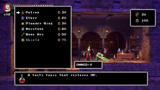 Bloodstained: Ritual of the Night - Classic II: Dominique's Curse — screenshot 7