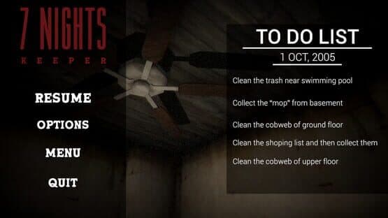 7 Nights Keeper — screenshot 6