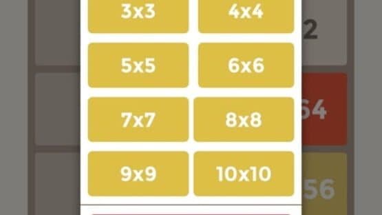 2048 3x3 4x4 5x5 6x6 7x7 8x8 9x9 10x10 — screenshot 1
