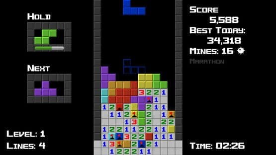 Tetrisweeper — screenshot 1