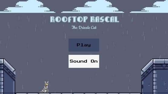 Rooftop Rascal: The Drizzle Cat — screenshot 1
