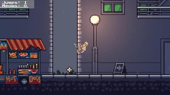 Rooftop Rascal: The Drizzle Cat — screenshot 2
