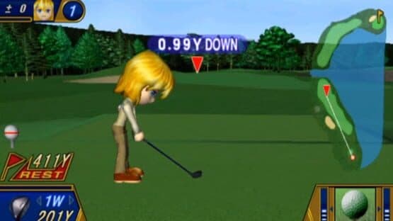 Golf Shiyou yo 2: Aratanaru Chousen — screenshot 1
