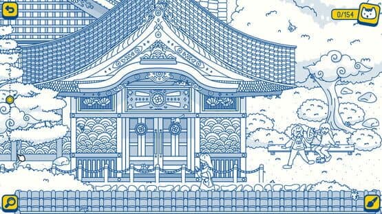 Cats and Seek: Kyoto - Extra Level & Jigsaw — screenshot 1