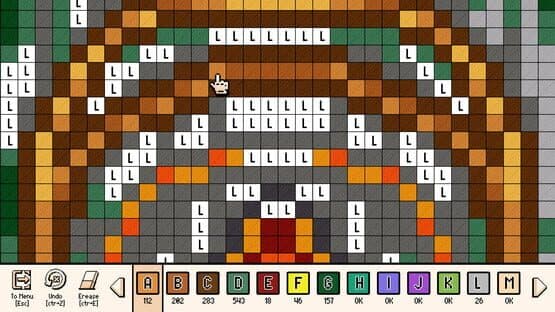 Pixel Cross Stitch: Color by Number — screenshot 1