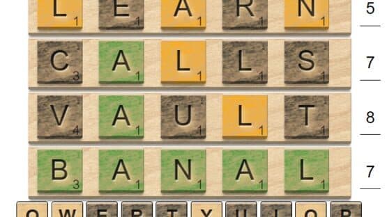 ScrabWordle — screenshot 1