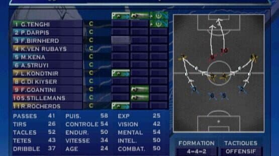 Alex Ferguson's Player Manager 2001 — screenshot 1
