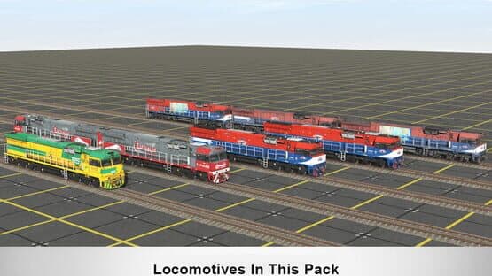 Trainz Railroad Simulator 2022: SSR Fletchers Crawfords GE C44aci Pack — screenshot 6
