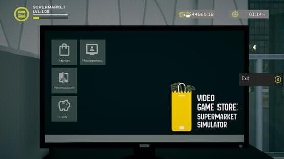 Video Game Store: Supermarket Simulator — screenshot 1
