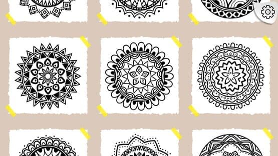 Coloring Book: Mandalas — screenshot 1