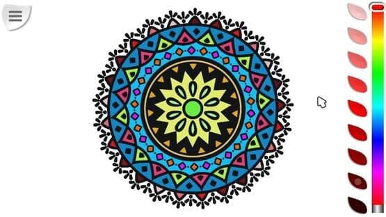 Coloring Book: Mandalas — screenshot 3