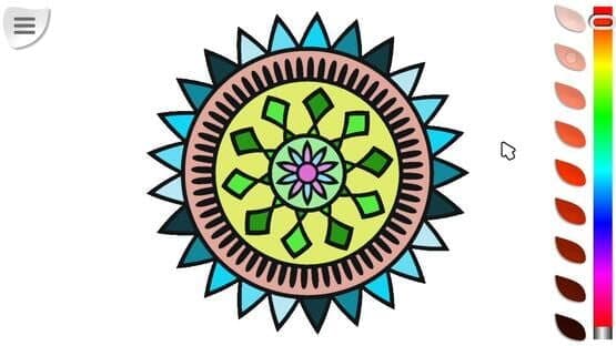 Coloring Book: Mandalas — screenshot 4