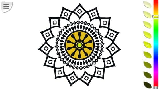 Coloring Book: Mandalas — screenshot 5