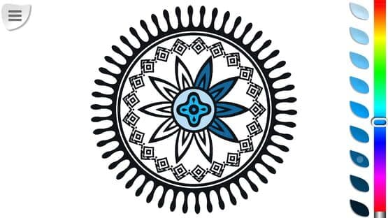 Coloring Book: Mandalas — screenshot 6
