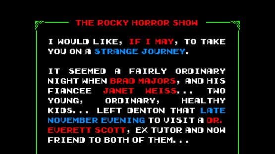 The Rocky Horror Show Video Game — screenshot 4