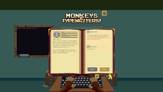 Monkeys & Typewriters! — screenshot 1