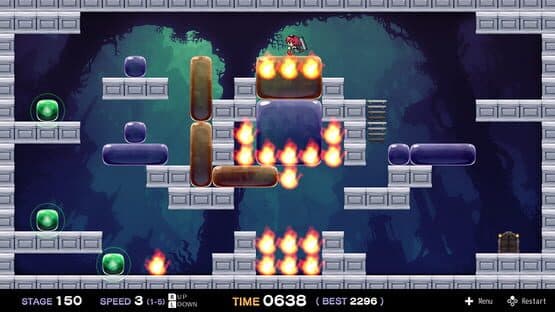 Crash Puzzle Hammer-San — screenshot 2
