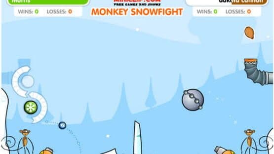 Monkey Snowfight — screenshot 2