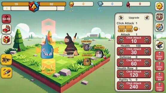 Infinite Idle: Online Clicker RPG — screenshot 1
