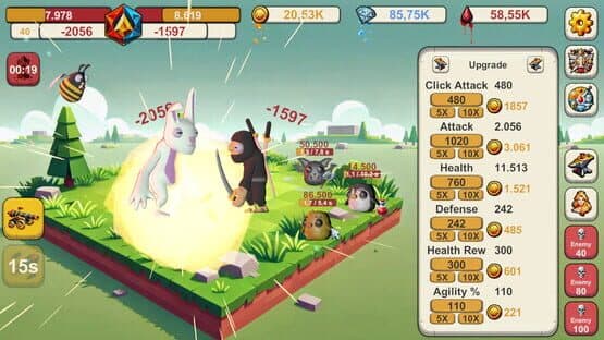 Infinite Idle: Online Clicker RPG — screenshot 2