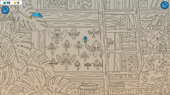 Hidden Capybaras with Orange in the Whimsical Library — screenshot 4
