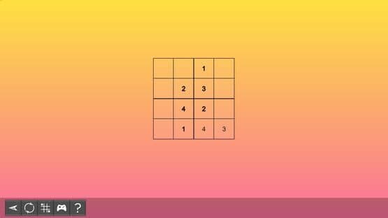 My Sudoku: Classic 4x4 Easy 2 — screenshot 2
