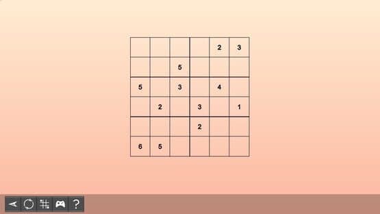 My Sudoku: Classic 6x6 Easy 5 — screenshot 1
