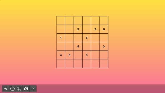 My Sudoku: Classic 6x6 Medium 6 — screenshot 2