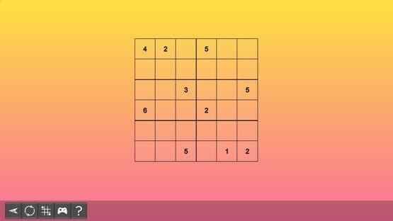 My Sudoku: Classic 6x6 Medium 6 — screenshot 4