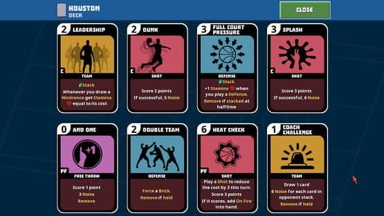 Clutchtime: Basketball Deckbuilder — screenshot 6