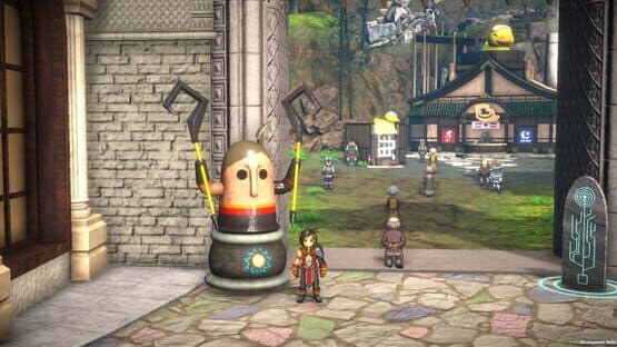 Eiyuden Chronicle: Hundred Heroes - Hope of the Alliance: Special HQ Statue — screenshot 1