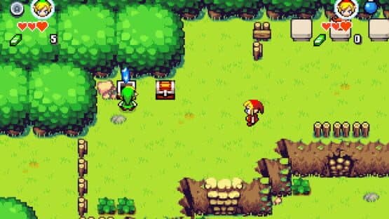 The Legend of Zelda: Four Swords Online — screenshot 1