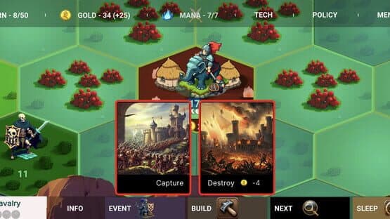 Magic and Dragon: 4X Battle — screenshot 6