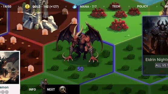 Magic and Dragon: 4X Battle — screenshot 7