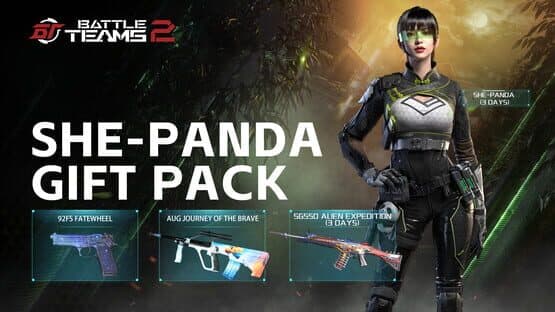 Battle Teams 2: She Panda Gift Pack — screenshot 1
