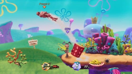 Nickelodeon All-Star Brawl: Voice Acting and Items — screenshot 1