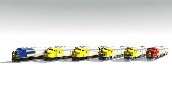 Trainz 2019: Pro Train - ATSF F7A/B Warbonnet Loco Bundle — screenshot 1