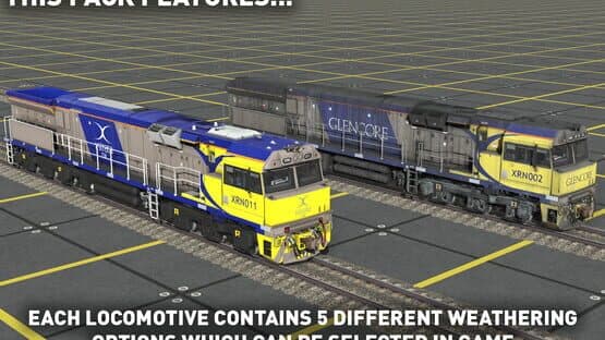 Trainz 2019: C44aci Locomotive - Xstrata/Glencore Pack — screenshot 7