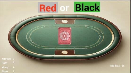 Card Guesser: Red or Black — screenshot 1