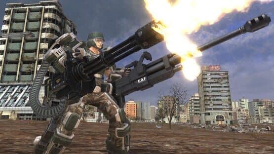 Earth Defense Force 6: Strengthening Parts for Fencer - Gunner's Exoskeleton — screenshot 2