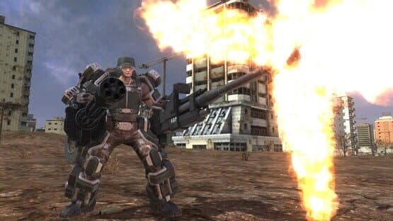 Earth Defense Force 6: Strengthening Parts for Fencer - Gunner's Exoskeleton — screenshot 3