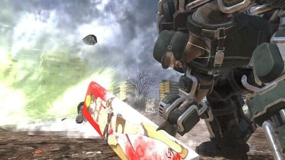 Earth Defense Force 6: Fencer Weapons - 'OneeChanbara Origin' illustrated 'Disguised Body Pillow'. — screenshot 3