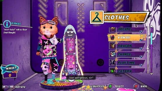 Gori: Cuddly Carnage - Neon Neko Triple Skin Pack — screenshot 4