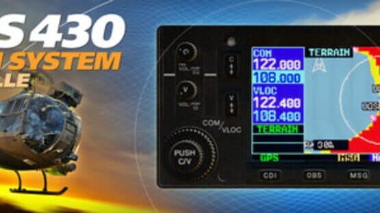 DCS World: NS 430 Navigation System for SA342 Gazelle by Eagle Dynamics, Polychop Simulations — screenshot 1